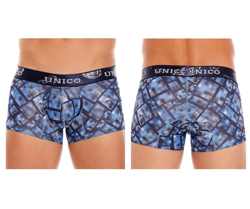 Unico 22100100115 Tartan Trunks Color 90-Printed