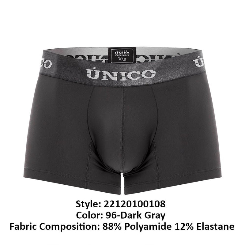 Unico 22120100108 Asfalto M22 Trunks Color 96-Dark Gray