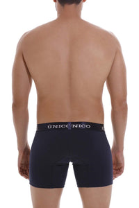 UNICO 22120100202 Profundo A22 Boxer Briefs Color 82 Dark Blue