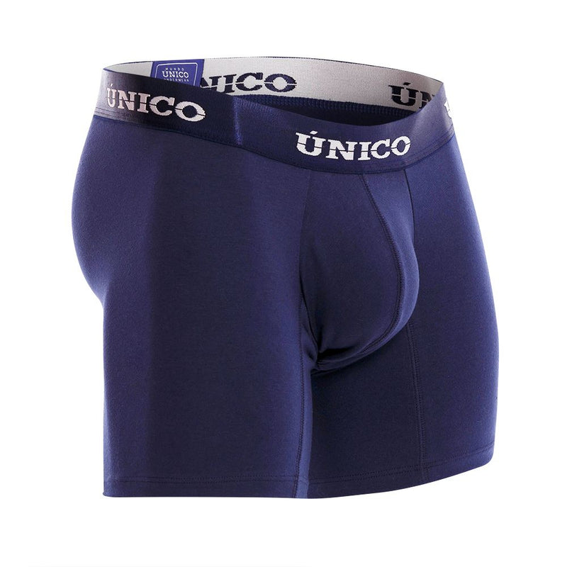 UNICO 22120100202 Profundo A22 Boxer Briefs Color 82 Dark Blue