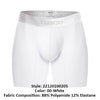 UNICO 22120100205 CRISTALINO M22 BOXER Briefes Couleurs 00-blanc