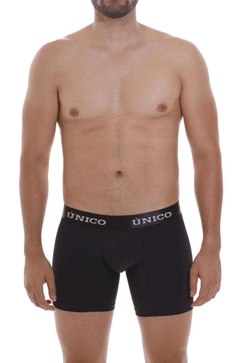 Unico 22120100207 Intenso M22 Boxer Briefs Color 99-Black