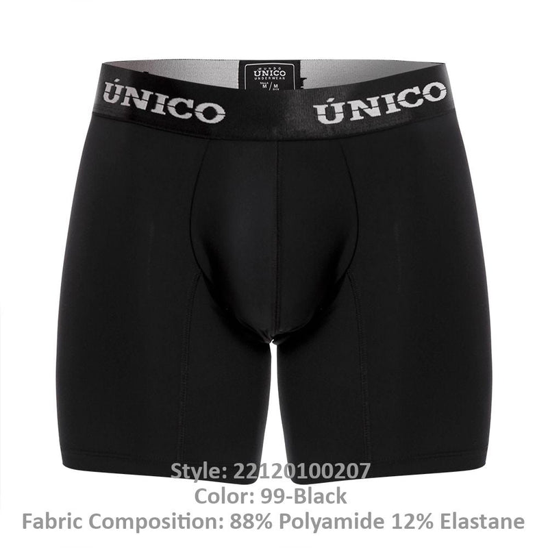 UNICO 22120100207 Intenso M22 Boxer Briefs Couleurs 99-Black