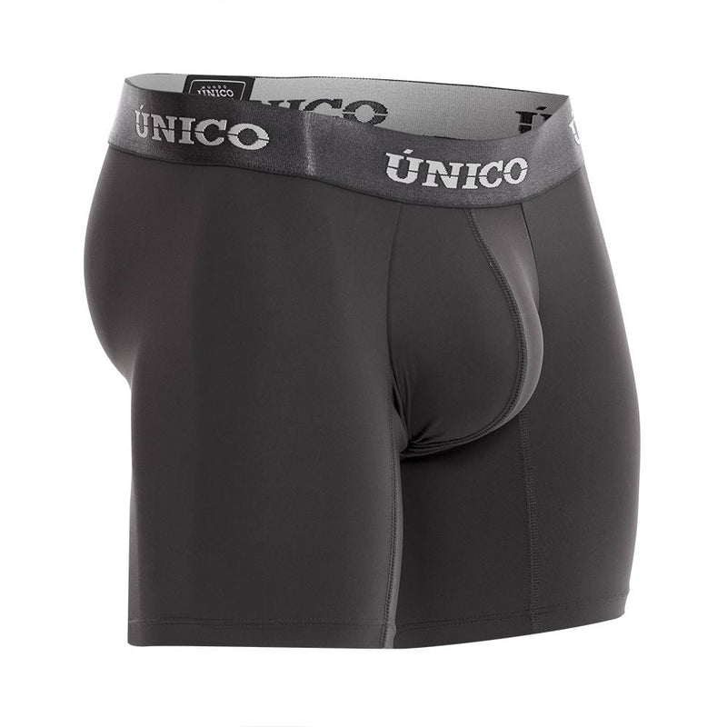 Unico 22120100208 Asfalto M22 Boxer Briefs Color 96-Dark Gray