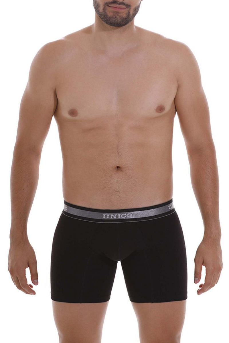 UNICO 22120100211 Nebuloso A22 Boxer Briefs Color 99-Black