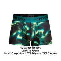 Unico 23080100105 Boreal Trunks Color 43-Green