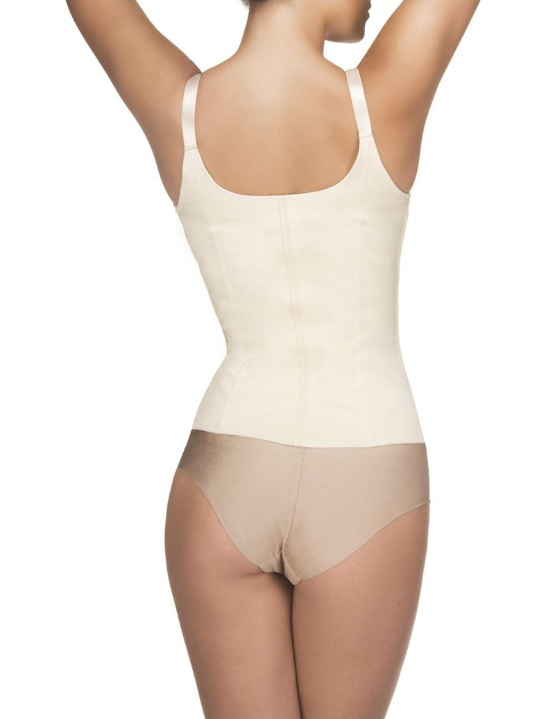 Vedette 400 Felice Underbust الخصر Cincher ث / سحاب اللون عارية