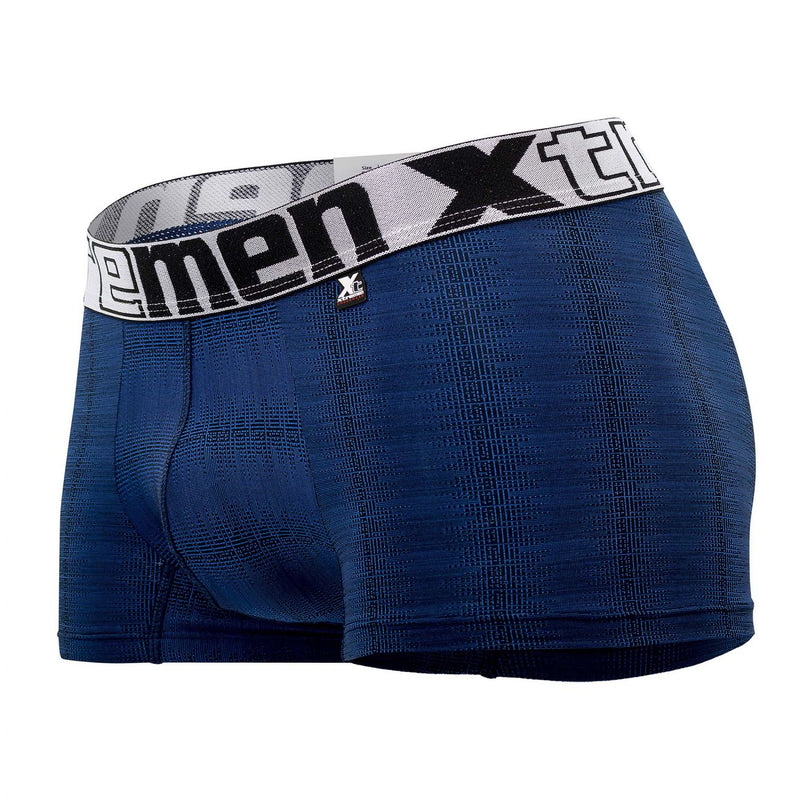 Xtremen 51451C Geometric Jacquard Trunk Color Blue