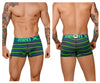 Xtremen 51453C Stripes Trunk Color Green