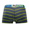 Xtremen 51453C Stripes Trunk Color Green