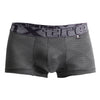 Xtremen 54446C Jacquard Stripes Boxer Briefs Color Gray