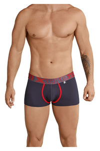 Xtremen 91028 Piping Boxer Briefs Color Gray