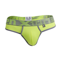 Xtremen 91031X-3 3PK Thongs Color Green-White-Fuchsia