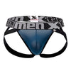 Xtremen 91054X-3 3PK Jockstrap Color Petrol-Fuchsia-Petrol