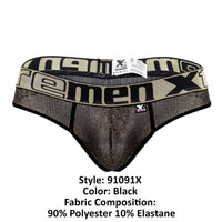 Xtremen 91091x Frice Microfibra Thongs Color Negro