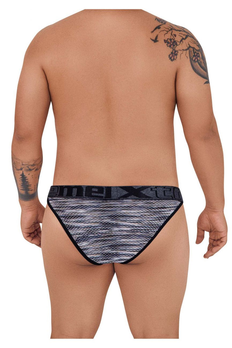 Xtremen 91098x Couleur de bikini en maille microfibre noir