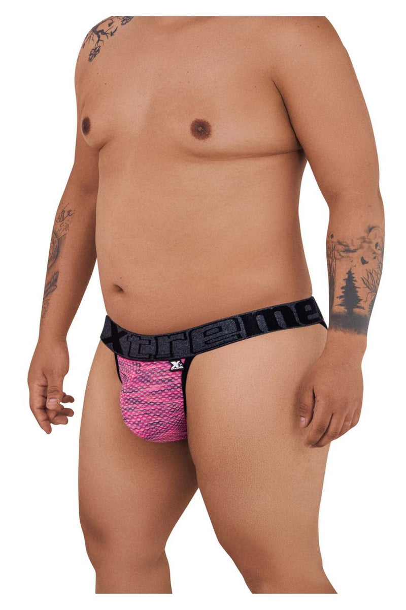 Xtremen 91098X Microfibra Mesh Bikini color rosa