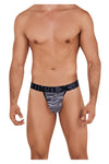 Xtremen 91098 Couleur de bikini en filet en microfibre noir