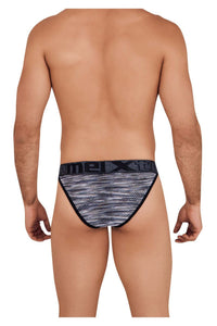 Xtremen 91098 Couleur de bikini en filet en microfibre noir