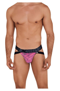 Xtremen 91099 Microfiber Mesh Jockstrap Color Pink