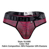 Xtremenn 91100x Microfibre Mesh Thongs Color Red