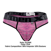 Xtremen 91100 Microfibra Mesh tangas color rosa