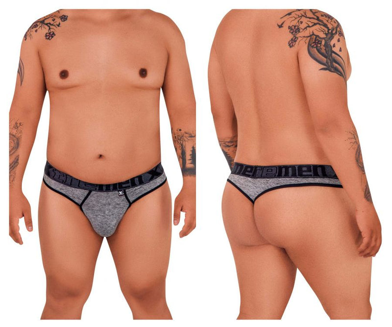 Xtremen 91101X Color de tangas de microfibra Jasper Gray