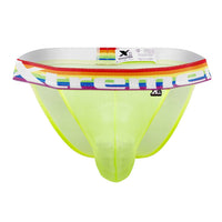 Xtremen 91104 Orgullo Mesh Bikini Color Neon Verde