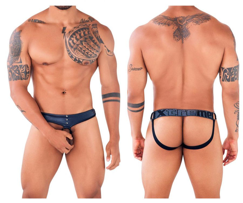 Xtremen 91107 Protauder Jockstrap Color Navy