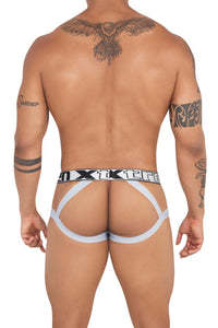 Xtremen 91118 Lace Jockstrap Color Rosewood