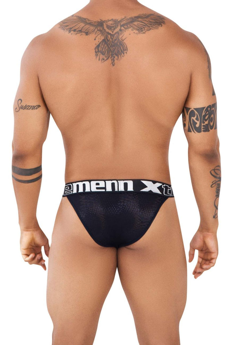 Xtremen 91122 Color de bikini de encaje negro