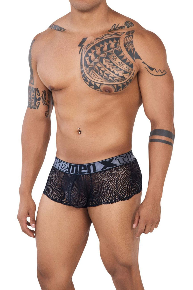 Xtremen 91123 Briefs en dentelle Color noir