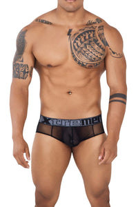 Xtremen 91124 Color Jockstrap de encaje negro