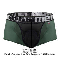 Xtremen 91125 Mesh Trunks Color Green