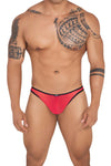 Xtremen 91126 Mesh Thongs Color rouge