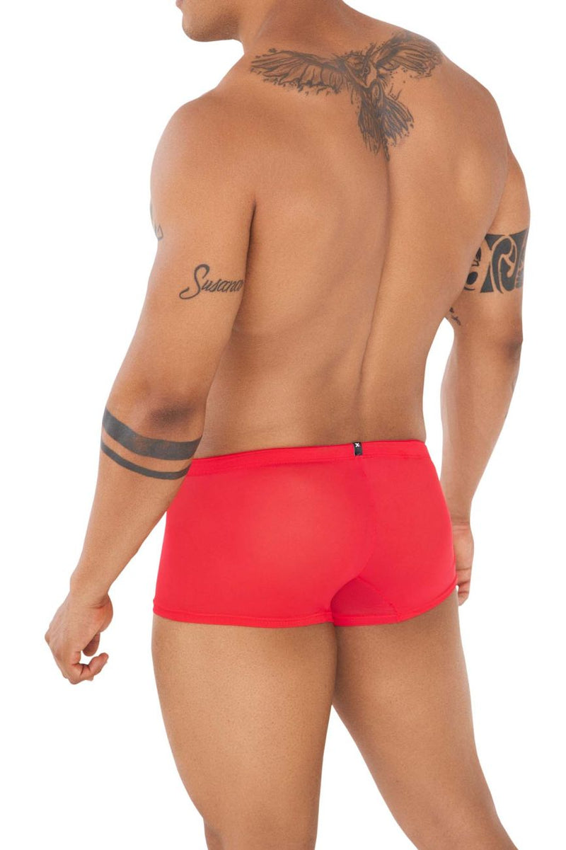 Xtremen 91127 Mesh Trunks Color Red