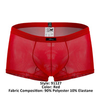 Xtremen 91127 Mesh Trunks Color rojo