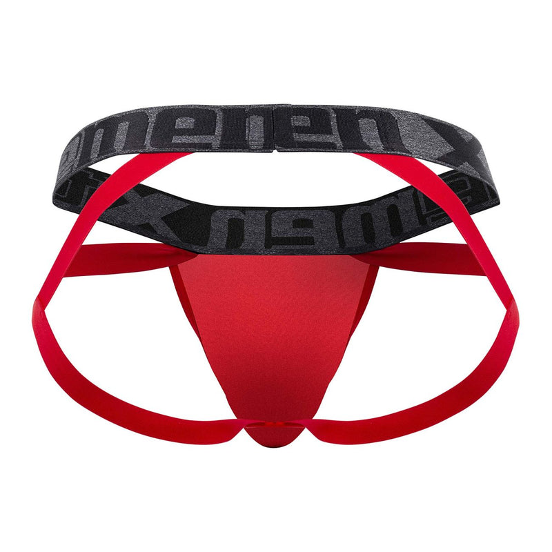 Xtremen 91128 Snake Print Jockstrap Color rojo