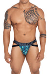 Xtremen 91130 Printed Jockstrap Color Green