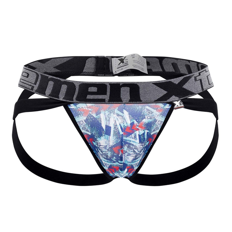 Xtremen 91130 Color de jockstrap impreso Royal