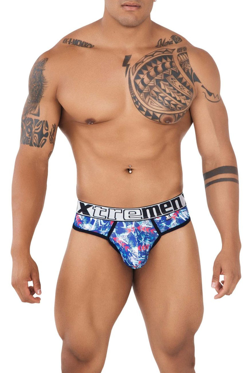 Xtremen 91131 tangas impresas Color Royal