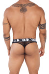 Xtremen 91137 Mesh Thongs Color Black