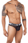 Xtremen 91137 Mesh tangas color negro