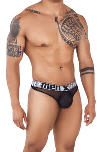 Xtremen 91137 Mesh Thongs Color noir