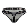 Xtremen 91137 Mesh tangas color negro