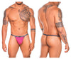 Xtremen 91144 Mesh Couleur G-String Fuchsia