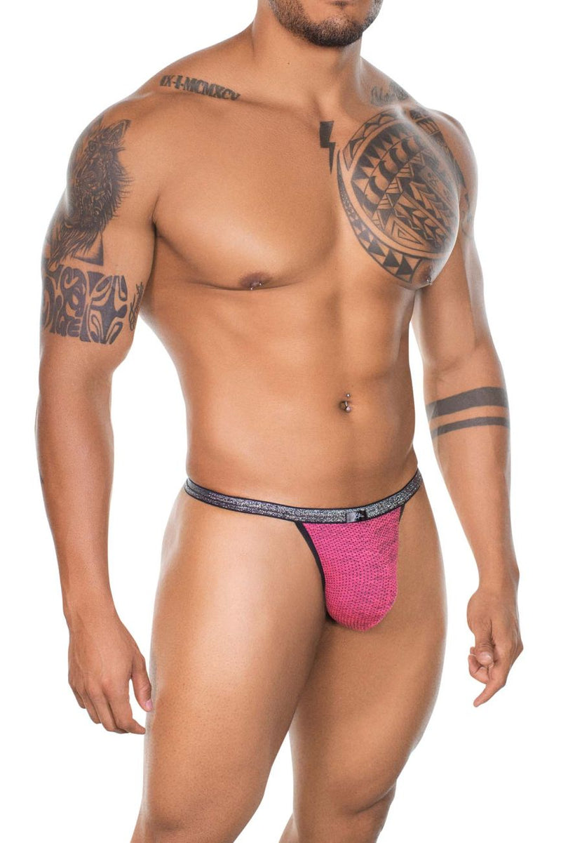 Xtremen 91144 Mesh Couleur G-String Fuchsia