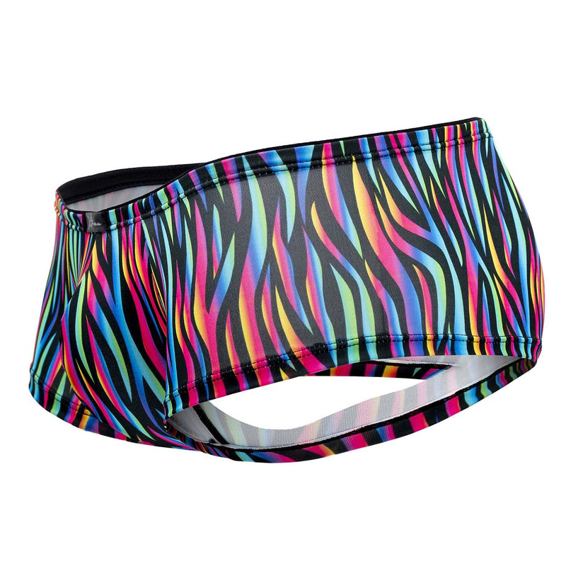 Xtremen 91147 Trunks de microfibre imprimés Disco Zebra