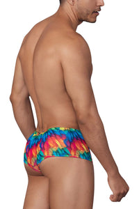 Xtremen 91147 Printed Microfiber Trunks Color Rainbow Fish