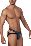 Xtremen 91148 Microfibre Jockstrap Color Disco Zebra